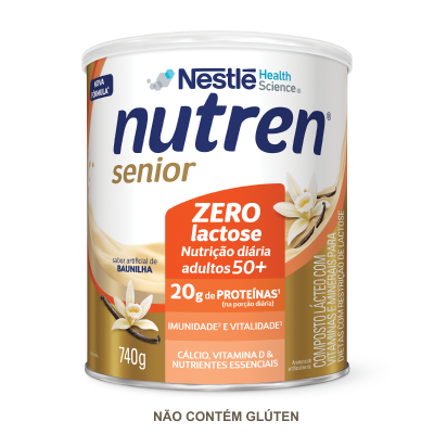 Nutren® Senior - Baunilha - Zero Lactose