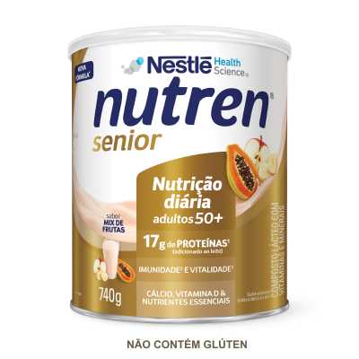 NUTREN® SENIOR – PÓ – SABOR MIX DE FRUTAS