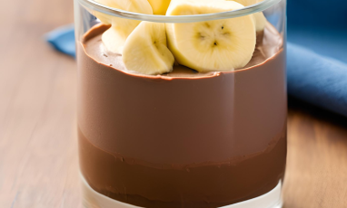 Receita de Mousse de Chocolate com Banana